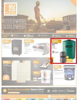 BUCO : Hardware Buildware (22 June - 10 July 2022) | Valid In Eastern Cape, Alice, Butterworth, Cofimvaba, Ngcobo, King William's Town, Fleet Street, Lusikisiki, Mdantsane, Mthatha, Callaway Street, page 1
