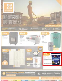 BUCO : Hardware Buildware (22 June - 10 July 2022) | Valid In Eastern Cape, Alice, Butterworth, Cofimvaba, Ngcobo, King William's Town, Fleet Street, Lusikisiki, Mdantsane, Mthatha, Callaway Street, page 1
