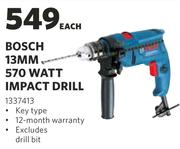 Bosch 13MM 570 Watt Impact Drill-Each