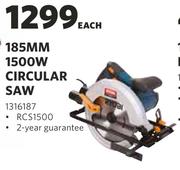 Ryobi 185MM 1500W Circular Saw-Each