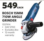 Bosch 15MM 710W Angle Grinder-Each