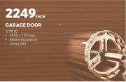 Garage Door-2450 x 2100mm Each