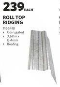 Roll Top Ridging-Each