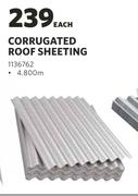 Corrugated Roof Sheeting-Each