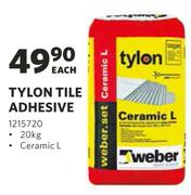 Tylon Tile Adhesive-20Kg Each