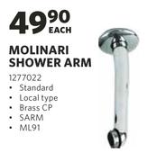 Molinari Shower Arm-Each