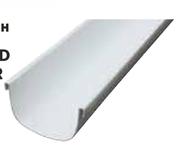 Half Round PVC Gutter 3m-Each