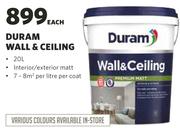 Duram Wall & Ceiling-20L Each