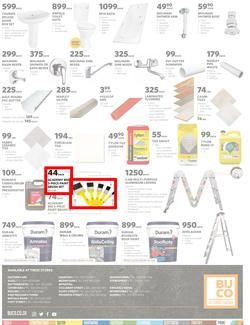 BUCO : Hardware Buildware (22 June - 10 July 2022) | Valid In Eastern Cape, Alice, Butterworth, Cofimvaba, Ngcobo, King William's Town, Fleet Street, Lusikisiki, Mdantsane, Mthatha, Callaway Street, page 4