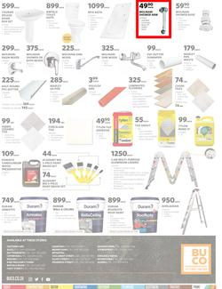 BUCO : Hardware Buildware (22 June - 10 July 2022) | Valid In Eastern Cape, Alice, Butterworth, Cofimvaba, Ngcobo, King William's Town, Fleet Street, Lusikisiki, Mdantsane, Mthatha, Callaway Street, page 4