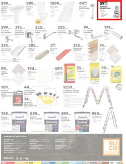 BUCO : Hardware Buildware (22 June - 10 July 2022) | Valid In Eastern Cape, Alice, Butterworth, Cofimvaba, Ngcobo, King William's Town, Fleet Street, Lusikisiki, Mdantsane, Mthatha, Callaway Street, page 4
