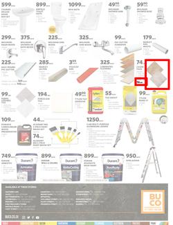 BUCO : Hardware Buildware (22 June - 10 July 2022) | Valid In Eastern Cape, Alice, Butterworth, Cofimvaba, Ngcobo, King William's Town, Fleet Street, Lusikisiki, Mdantsane, Mthatha, Callaway Street, page 4