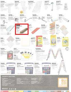 BUCO : Hardware Buildware (22 June - 10 July 2022) | Valid In Eastern Cape, Alice, Butterworth, Cofimvaba, Ngcobo, King William's Town, Fleet Street, Lusikisiki, Mdantsane, Mthatha, Callaway Street, page 4