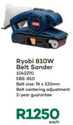 Ryobi 810W Belt Sander EBS-810