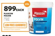 Plason Polvin White-20L Each