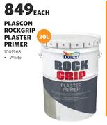 Plascon Rockgrip Plaster Primer (White)-20L Each