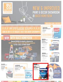 BUCO Honeydew : New & Improved Paint & Decor Showroom (11 August - 03 September 2022), page 1