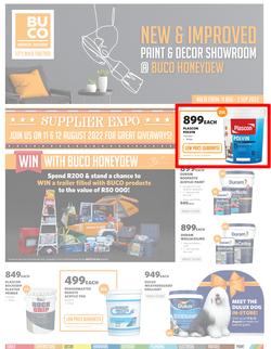 BUCO Honeydew : New & Improved Paint & Decor Showroom (11 August - 03 September 2022), page 1