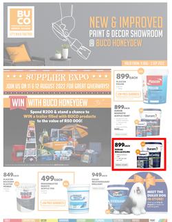BUCO Honeydew : New & Improved Paint & Decor Showroom (11 August - 03 September 2022), page 1