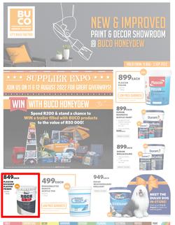 BUCO Honeydew : New & Improved Paint & Decor Showroom (11 August - 03 September 2022), page 1