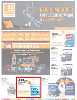BUCO Honeydew : New & Improved Paint & Decor Showroom (11 August - 03 September 2022), page 1