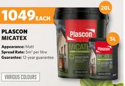 Plascon Micatex-20L Each