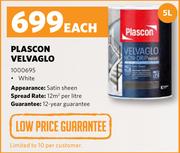 Plascon Velvaglo White-5L Each