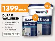 Duram Wallsheen-20L Each