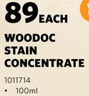 Woodoc Stain Concentrate-100ml Each