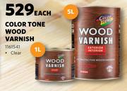 Color Tone Wood Varnish Clear-5L Each