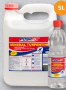 Powafix Turpentine Mineral-5L Each