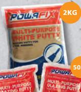 Powafix Putty Multi Purpose-2Kg Each