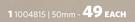 Everyman Paint Brushes 50mm-Each