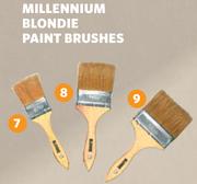 Millennium Blonde Paint Brushes 100mm-Each