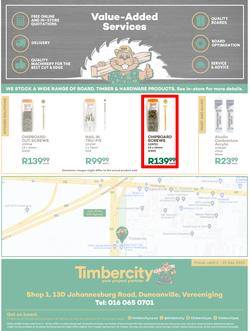 Timbercity : Your Cut, Edge, DIY Specialist Is Open | Valid In Vereeniging Only (02 December - 23 December 2022), page 2