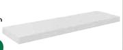 Floating Shelf White 1346487-900 x 235 x 38mm Each