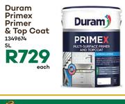 Duram Primex Primer & Top Coat 1349674-5L Each