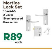 Mortice Lock Set 2 Lever 1346446-Each