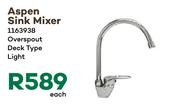 Aspen Sink Mixer 1163938-Each