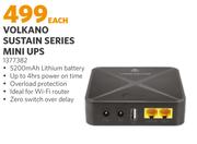 Volkano Sustain Series Mini UPS (1377382)-Each