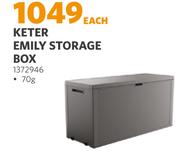 Keter Emily Storage Box (1372946)-70g Each