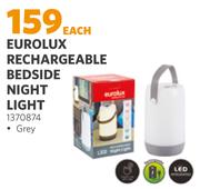 Eurolux Rechargeable Bedside Night Light 1370874-Each