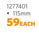 Superflex Diamond Blade 1277401-115mm Each