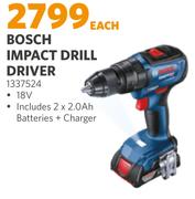 Bosch Impact Drill Driver 1337524-Each
