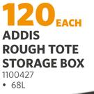 Addis Rough Tote Storage Box 1100427-68L Each