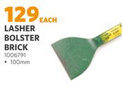 Lasher Bolster Brick 1006791-Each