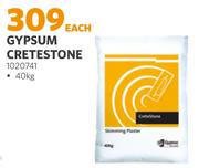 Gypsum Cretestone 1020741-40Kg Each