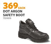 Dot Argon Safety Boot 1324616-Each