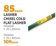 Lasher Chisel Cold Flat Lasher 1006834-Each