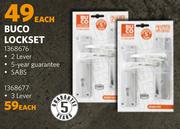 Buco 3 Lever Lockset 1368677-Each